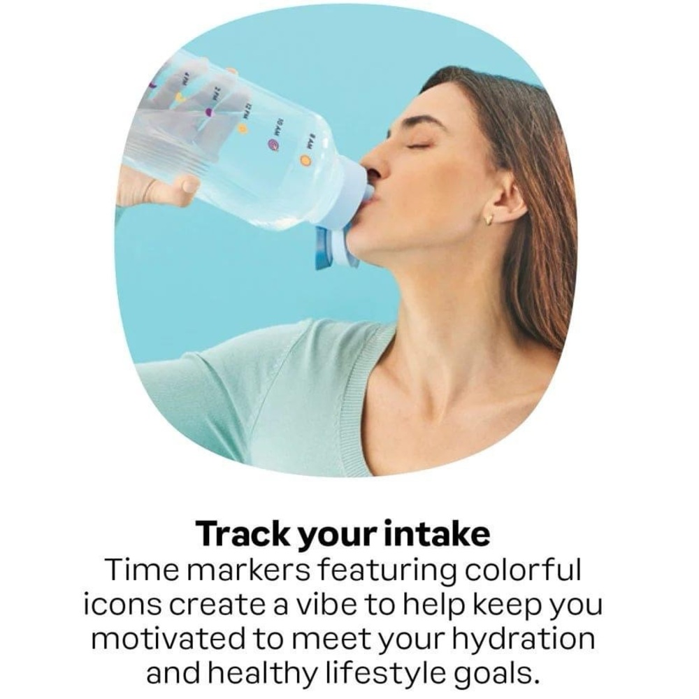 NWT Tupperware 67 oz AquaVibe Water Bottle